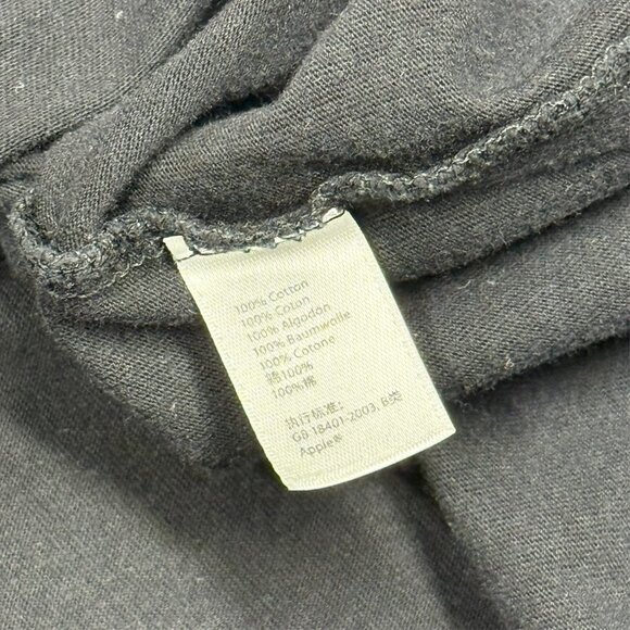 Apple Campus Cupertino Infinite Loop TShirt Black Made in USA Small - Picture 5 of 7